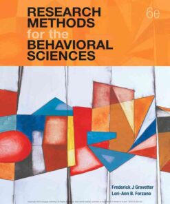 Research Methods for the Behavioral Sciences, 6th Edition eBook