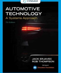 Automotive Technology: A Systems Approach, 7th Edition eBook