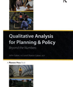 Qualitative Analysis for Planning & Policy: Beyond the Numbers eBook