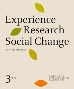 Experience Research Social Change: Critical Methods, 3rd Edition eBook