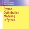 Pyomo – Optimization Modeling in Python eBook