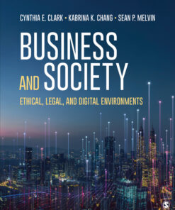 Business and Society: Ethical, Legal, and Digital Environments eBook