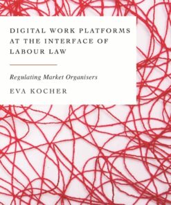 Digital Work Platforms at the Interface of Labour Law: Regulating Market Organisers eBook
