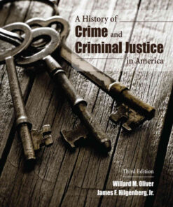 A History of Crime and Criminal Justice in America, 3rd Edition eBook