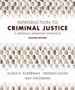 Introduction to Criminal Justice: A Personal Narrative Approach, 2nd Edition eBook