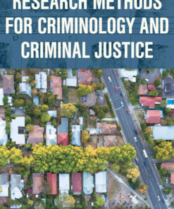 Research Methods for Criminology and Criminal Justice eBook