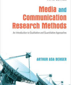 Media and Communication Research Methods: An Introduction to Qualitative and Quantitative Approaches, 5th Edition eBook
