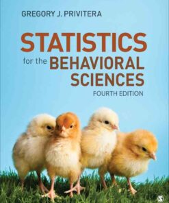 Statistics for the Behavioral Sciences, 4th Edition eBook
