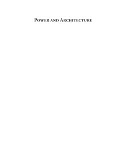 Power and Architecture: The Construction of Capitals and the Politics of Space eBook