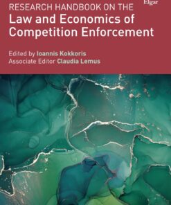 Research Handbook on the Law and Economics of Competition Enforcement eBook