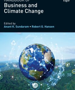 Handbook of Business and Climate Change eBook