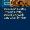 Decision and Inhibitory Trees and Rules for Decision Tables with Many-valued Decisions eBook