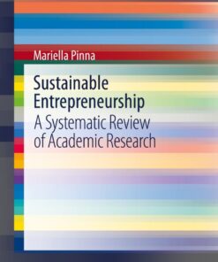 Sustainable Entrepreneurship: A Systematic Review of Academic Research eBook