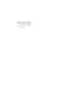 Encounters and Positions: Architecture in Japan eBook