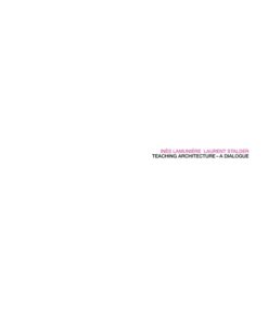 Teaching Architecture: A Dialogue eBook