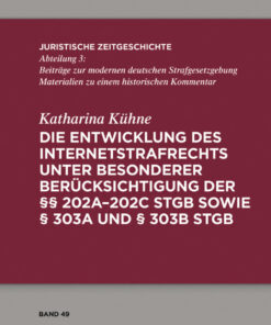 Die Entwicklung des Internetstrafrechts: unter besonderer Berücksichtigung der §§ 202a–202c StGB sowie § 303a und § 303b StGB eBook