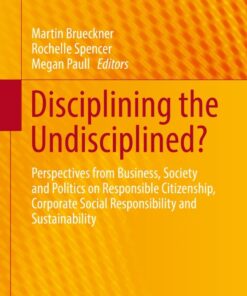 Disciplining the Undisciplined?: Perspectives from Business, Society and Politics on Responsible Citizenship, Corporate Social Responsibility and Sustainability eBook