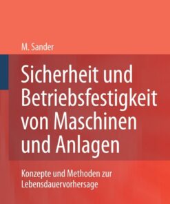Sicherheit und Betriebsfestigkeit von Maschinen und Anlagen: Konzepte und Methoden zur Lebensdauervorhersage eBook