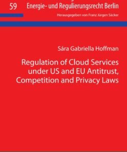 Regulation of Cloud Services under US and EU Antitrust, Competition and Privacy Laws eBook