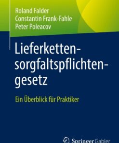 Lieferkettensorgfaltspflichtengesetz: Ein Überblick für Praktiker eBook