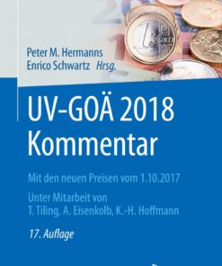 UV-GOÄ 2018 Kommentar Mit den neuen Preisen vom 1.10.2017 eBook