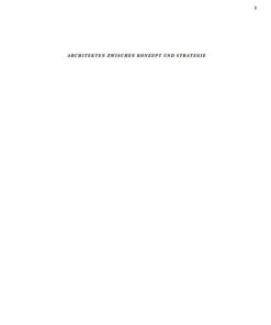 Architekten zwischen Konzept und Strategie eBook
