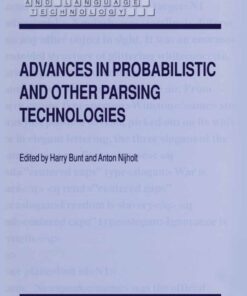 Advances in Probabilistic and Other Parsing Technologies eBook