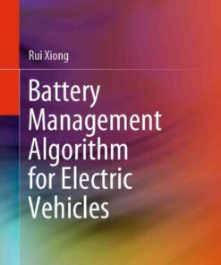 Battery Management Algorithm for Electric Vehicles eBook