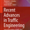 Recent Advances in Traffic Engineering: Select Proceedings of RATE 2018, 1st Edition eBook