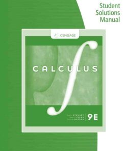 Student Solutions Manual for Multivariable Calculus Chapters 12-16, 9th Edition eBook
