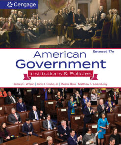 American Government: Institutions & Policies, Enhanced 17th Edition eBook
