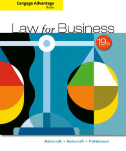 Cengage Advantage Books: Law for Business, 19th Edition eBook