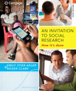 An Invitation to Social Research: How It's Done, 5th Edition eBook