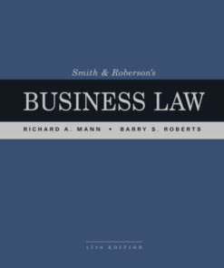 Smith and Roberson's Business Law, 17th Edition eBook
