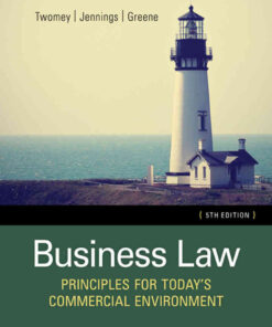 Business Law: Principles for Today's Commercial Environment, 5th Edition eBook