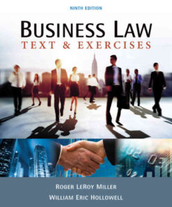 Business Law: Text & Exercises, 9th Edition eBook