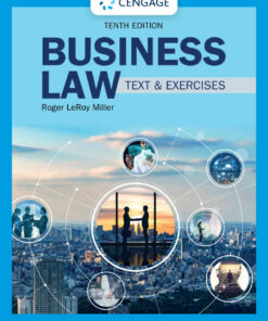 Business Law: Text & Exercises, 10th Edition eBook