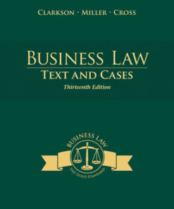 Business Law: Text and Cases, 13th Edition eBook