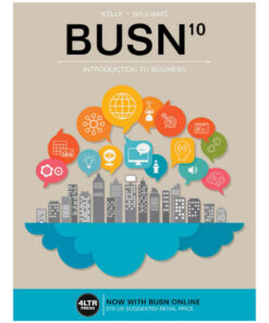 BUSN: Introduction to Business, 10th Edition eBook