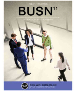 BUSN: Introduction to Business, 11th Edition eBook