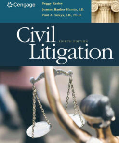 Civil Litigation, 8th Edition eBook