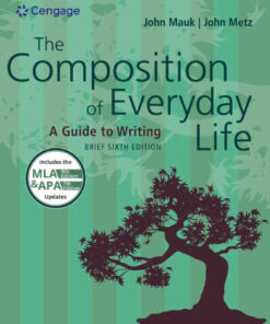 The Composition of Everyday Life, Brief (w/ MLA9E & APA7E Updates), 6th Edition eBook