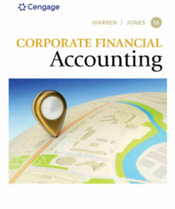 Corporate Financial Accounting, 16th Edition eBook