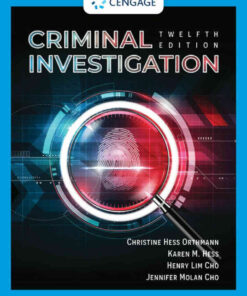 Criminal Investigation, 12th Edition eBook