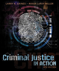 Criminal Justice in Action, 8th Edition eBook