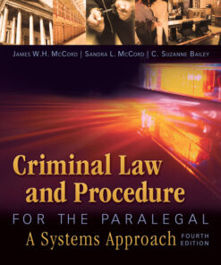 Criminal Law and Procedure for the Paralegal, 4th Edition eBook
