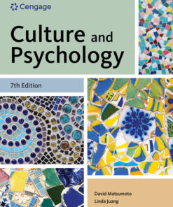 Culture and Psychology, 7th Edition eBook