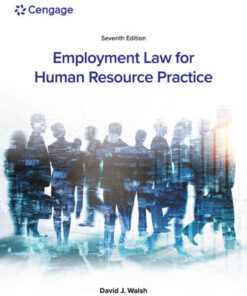 Employment Law for Human Resource Practice, 7th Edition eBook