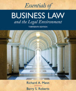 Essentials of Business Law and the Legal Environment, 13th Edition eBook
