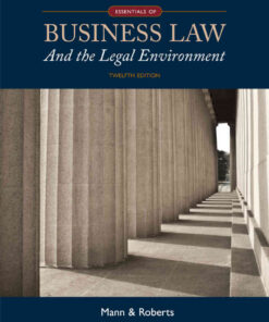 Essentials of Business Law and the Legal Environment, 12th Edition eBook